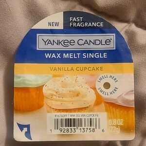 Yankee Candle Tart Wax Melt - Brand New and Sealed - Vanilla Cupcake